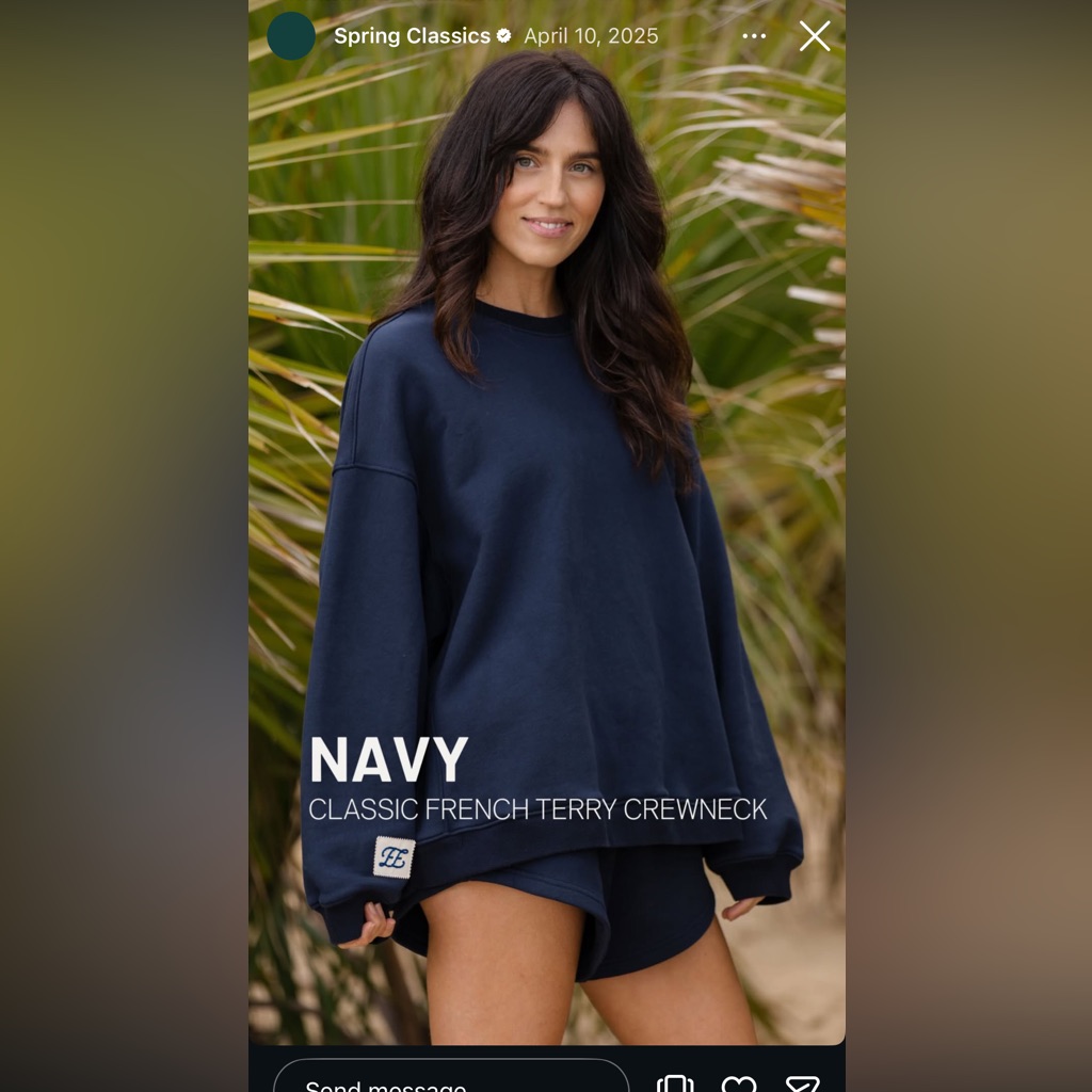 Eleven Eleven Navy Sweatshirt